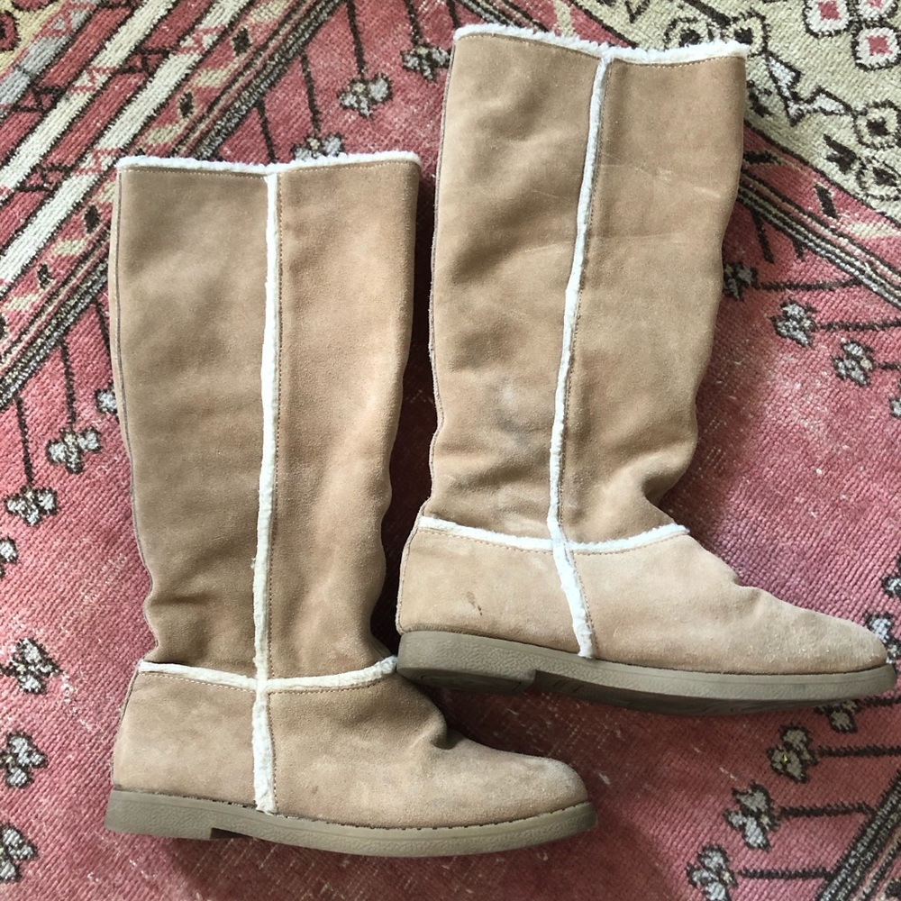 Genuine Suede, Faux Fur Lined Boots